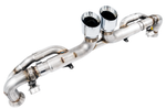 Load image into Gallery viewer, AWE Tuning AWE SwitchPath Exhaust for Porsche 991.1 / 991.2 GT3 / RS - Chrome Silver Tips