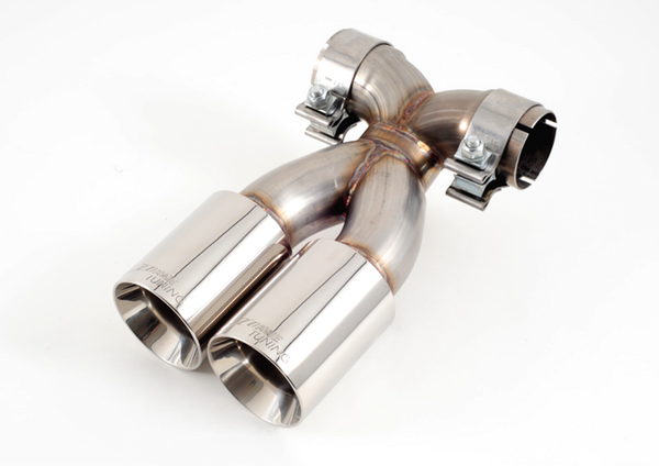 AWE Tuning AWE Optional Muffler Tip Set for Porsche 987 Cayman/S, Boxster/S - Polished Silver