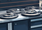 Load image into Gallery viewer, Audi S4/S5 B8.5 Brembo Drilled Rotor/Pad Kit with Stoptech Lines