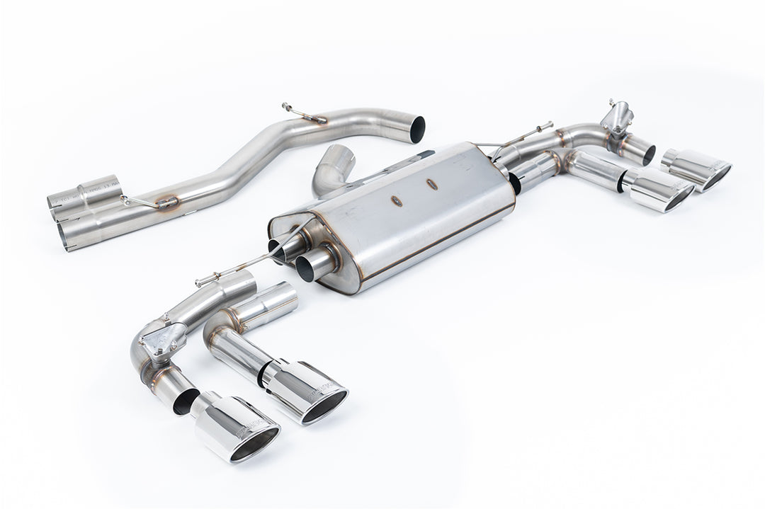 Milltek Non-Resonated OPF-Back Exhaust System – Fits Audi S3 8Y (2020+)