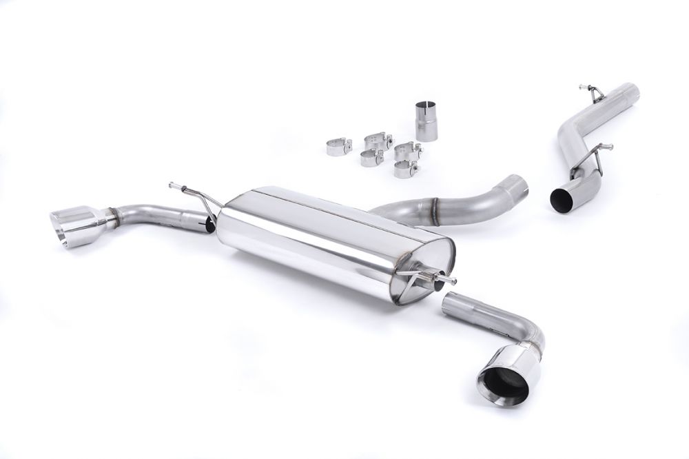 Milltek Non-Resonated Cat-Back Exhaust System – Fits Audi TT Mk2 3.2 V6 (2006–2010)