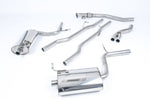 Load image into Gallery viewer, Milltek Non-Resonated Cat-Back Exhaust System – Fits Audi A4 B6 1.8T Cabrio (2001–2005)