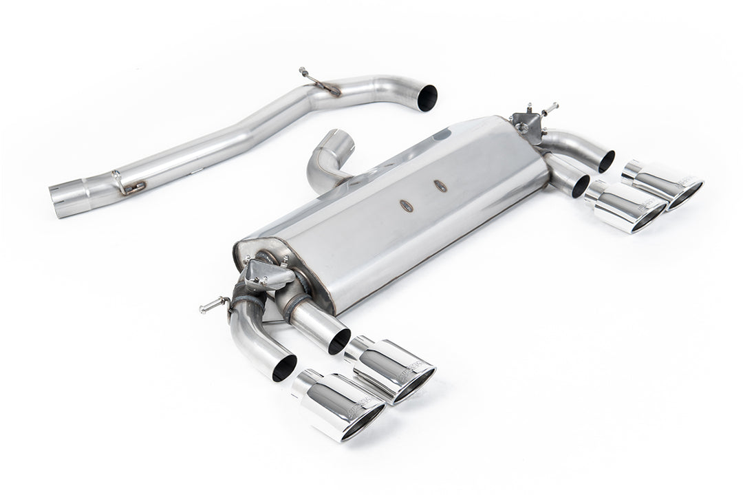 Milltek Non-Resonated Valved Cat-Back Exhaust System – Fits VW Golf Mk7 R (2015–2017)