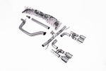 Load image into Gallery viewer, Milltek Golf R Style Cat-Back Exhaust (Race / Loudest) – VW Golf MK8 GTI (GPF/OPF) w/ Polished GT-115 Tips