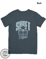 Load image into Gallery viewer, Shift Happens Weighted Knob Graphic T-Shirt – EZT Cotton Tee