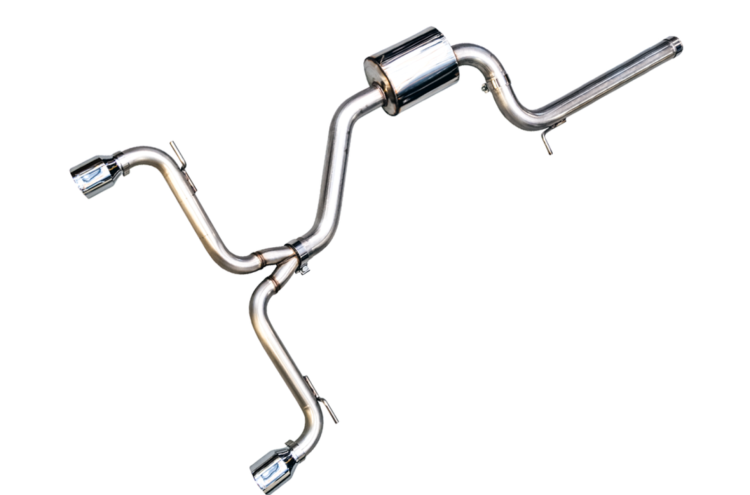 AWE Tuning AWE Track Edition Exhaust for VW MK7 GTI - Chrome Silver Tips (102mm)