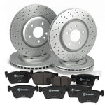 Load image into Gallery viewer, Brembo Brake Kit – VW MK7 / MK7.5 GTI Performance Pack (2015–2021) – Front & Rear Rotors + Pads