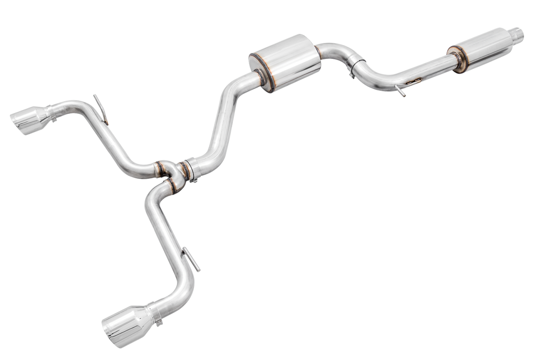 AWE Tuning AWE Touring Edition Exhaust for VW MK7.5 GTI - Chrome Silver Tips (102mm)