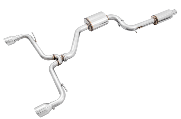 AWE Tuning AWE Touring Edition Exhaust for VW MK7.5 GTI - Chrome Silver Tips