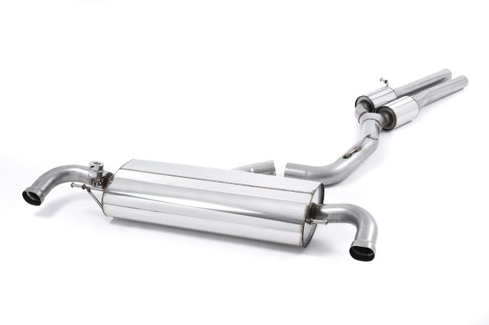 Milltek Resonated Cat-Back (Valved Tip) – Fits Audi TT Mk2 TTS/RS (2008–2014)
