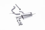 Load image into Gallery viewer, Milltek Non-Resonated Cat-Back Exhaust System – Fits VW Golf Mk5 2.0 TDI (2004–2009)