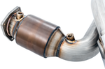 Load image into Gallery viewer, AWE Tuning AWE Performance Exhaust and High-Flow Cat Sections for Porsche 991.2 Turbo - With Chrome Silver Quad Tips