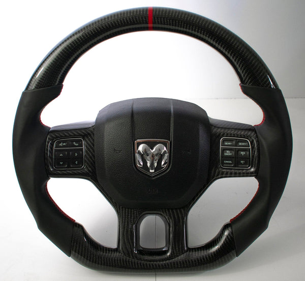 Dodge Ram 2012-2018 Carbon Edition Steering Wheel