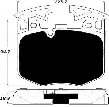 Porterfield R4-S Brake Pads – AP1867 (Front)