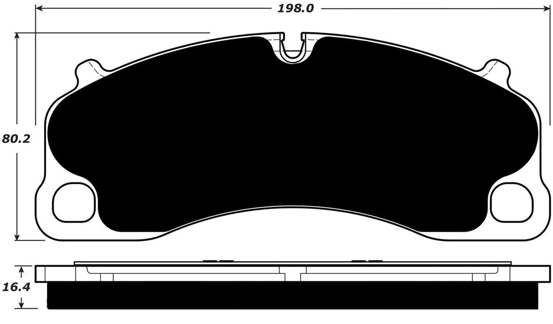 Porterfield R4-S Pads AP1741 (Front) (Clearance)