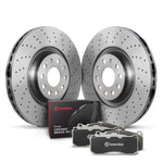 Load image into Gallery viewer, Brembo OE 12-13 VW Golf R/10-21 GTI Rear Disc Brake Kit