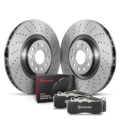 Brembo OE 12-13 VW Golf R/10-21 GTI Rear Disc Brake Kit