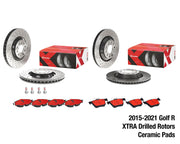 Brembo Brake Kit – VW MK7 / MK7.5 Golf R (2015–2021) – Front & Rear Rotors + Pads