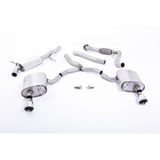 Load image into Gallery viewer, Milltek Resonated Cat-Back – Road+ Series – Fits Audi A4 B9 2.0T (2016–2022)