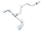 Load image into Gallery viewer, AWE Tuning AWE Track Edition Exhaust for VW MK8 GTI - Chrome Silver Tips
