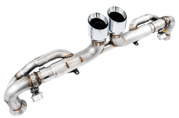 AWE Tuning AWE SwitchPath Exhaust for Porsche 991.1 / 991.2 GT3 / RS - Chrome Silver Tips