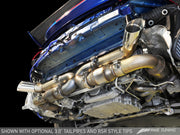 Load image into Gallery viewer, AWE Tuning AWE Performance Exhaust for Porsche 997.2 Turbo / S - Polished Silver Quad Tips