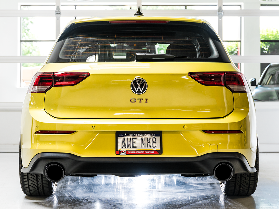 AWE Tuning AWE Touring Edition Exhaust for VW MK8 GTI - Diamond Black Tips