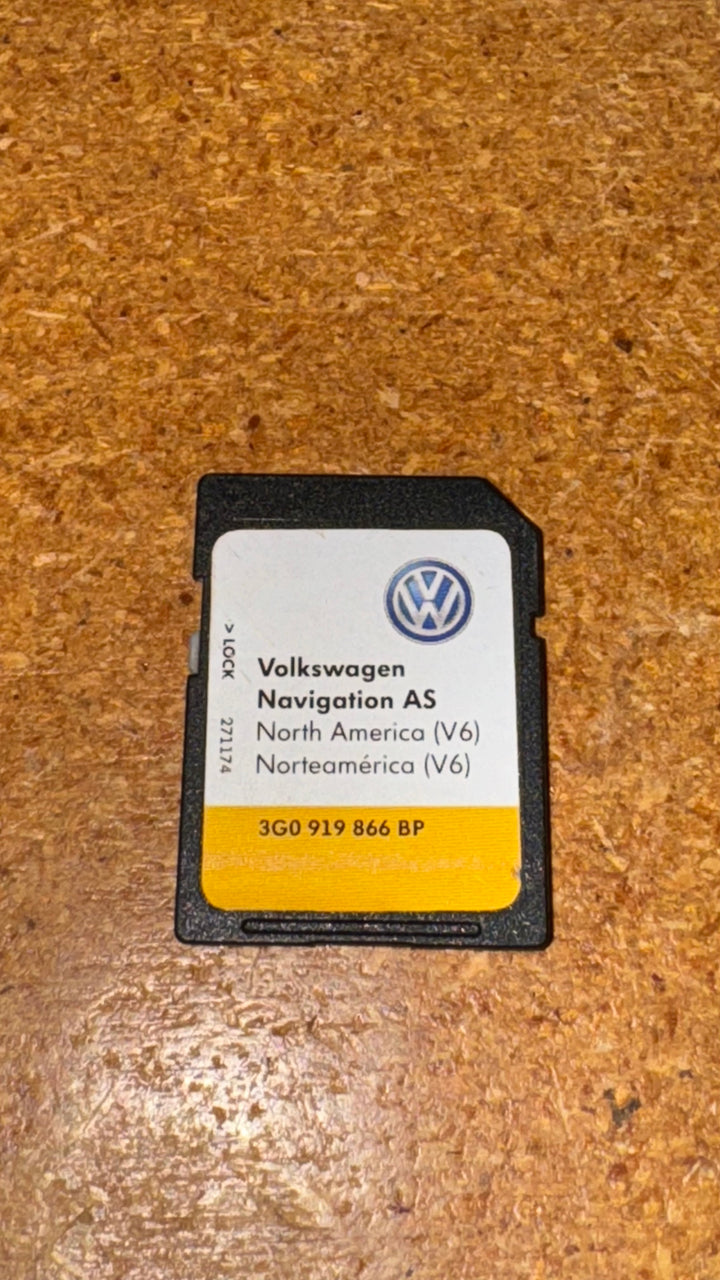 V6 North America Map SD Card (For MIB2 PQ)