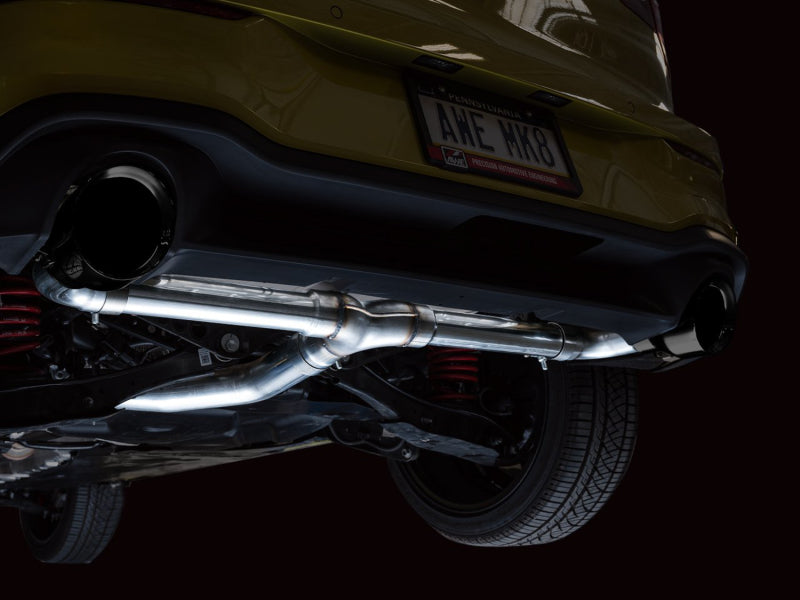 AWE Tuning AWE Track Edition Exhaust for VW MK8 GTI - Diamond Black tips
