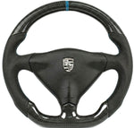 Load image into Gallery viewer, Porsche 911 (996) &amp; Boxster (986) EZT Signature Custom Steering Wheel