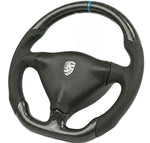 Load image into Gallery viewer, Porsche 911 (996) &amp; Boxster (986) EZT Signature Custom Steering Wheel