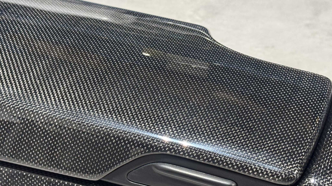 In Stock Pre-Built Porsche 997 Coupe / 987 Cayman Carbon Center Console - Carbon Armrest