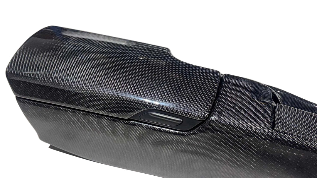 In Stock Pre-Built Porsche 997 Coupe / 987 Cayman Carbon Center Console - Carbon Armrest