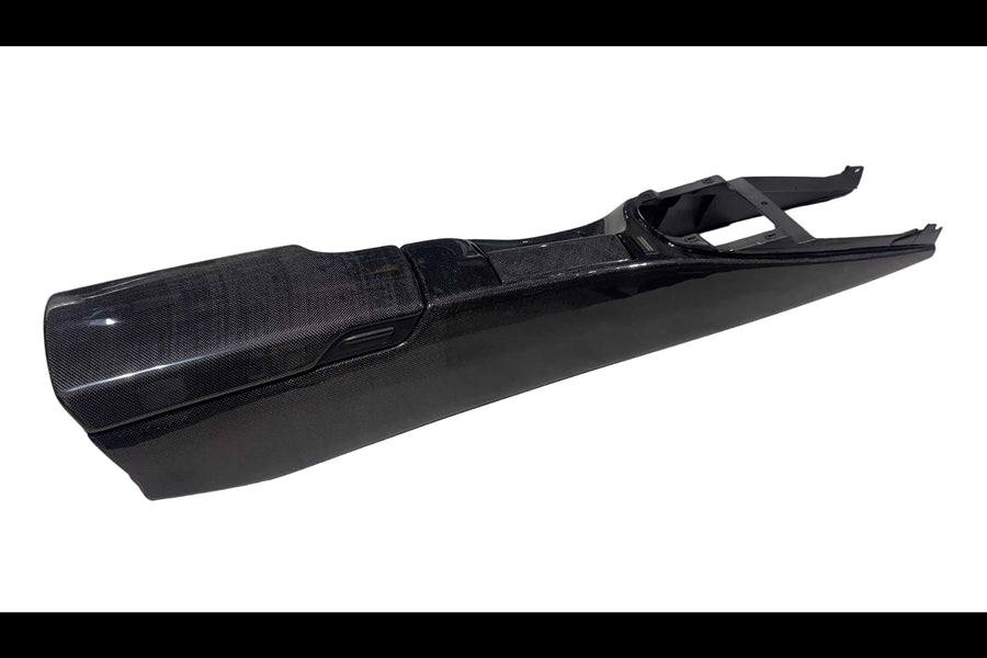 In Stock Pre-Built Porsche 997.1 Cabriolet / Coupe / 987 Cayman/Boxster Carbon Center Console - Carbon Armrest