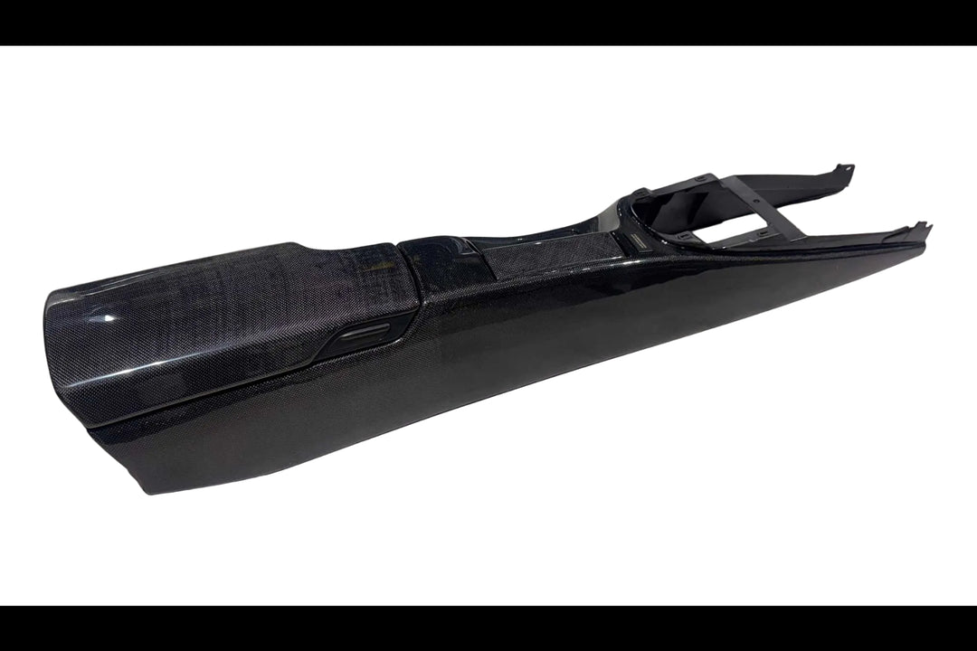In Stock Pre-Built Porsche 997 Coupe / 987 Cayman Carbon Center Console - Carbon Armrest