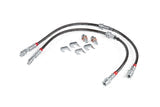 APR 15-20 Audi A3/A3 Quattro/S3/15-24 VW Golf R Braided Stainless Steel Brake Line Set - Front | BRK00050