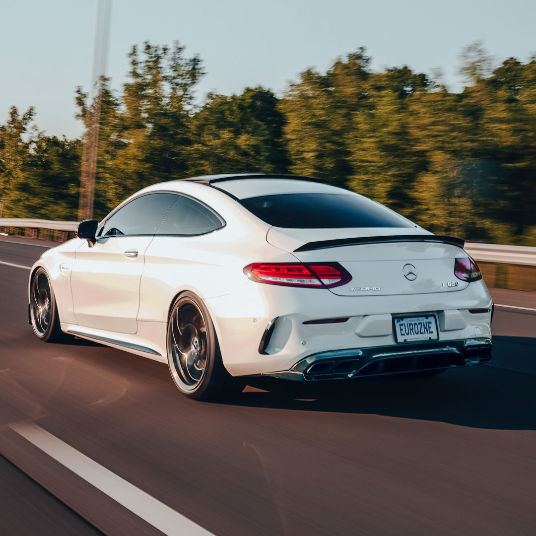 Mercedes C63/C63s Edition One Style Carbon Fiber Rear Diffuser