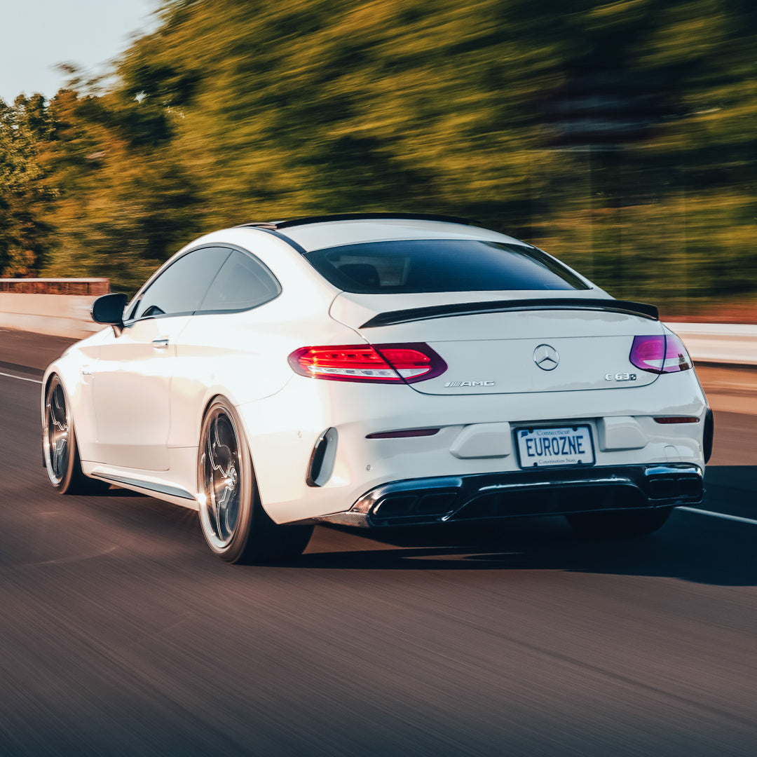 Mercedes C63/C63s Edition One Style Carbon Fiber Rear Diffuser