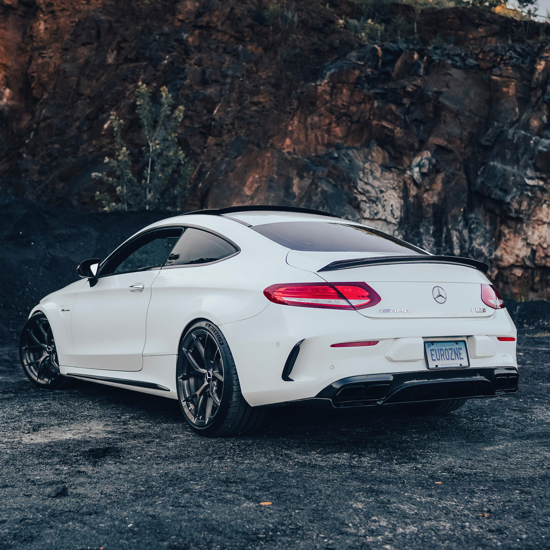 Mercedes C63/C63s Edition One Style Carbon Fiber Rear Diffuser