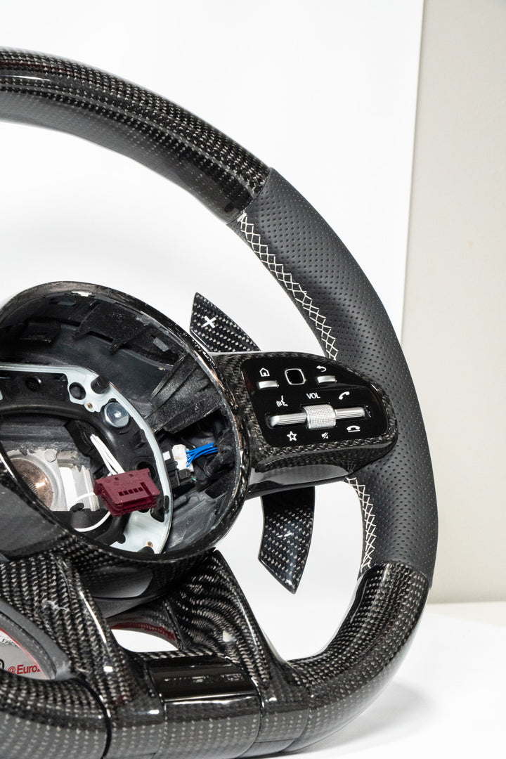 Mercedes AMG Carbon Edition Steering Wheel – Clearance Pre-Built (2019-2022 Models)
