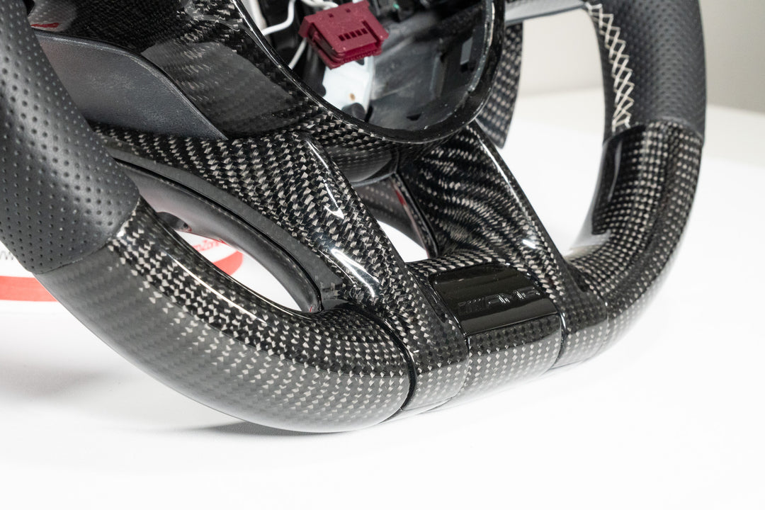 Mercedes AMG Carbon Edition Steering Wheel – Clearance Pre-Built (2019-2022 Models)