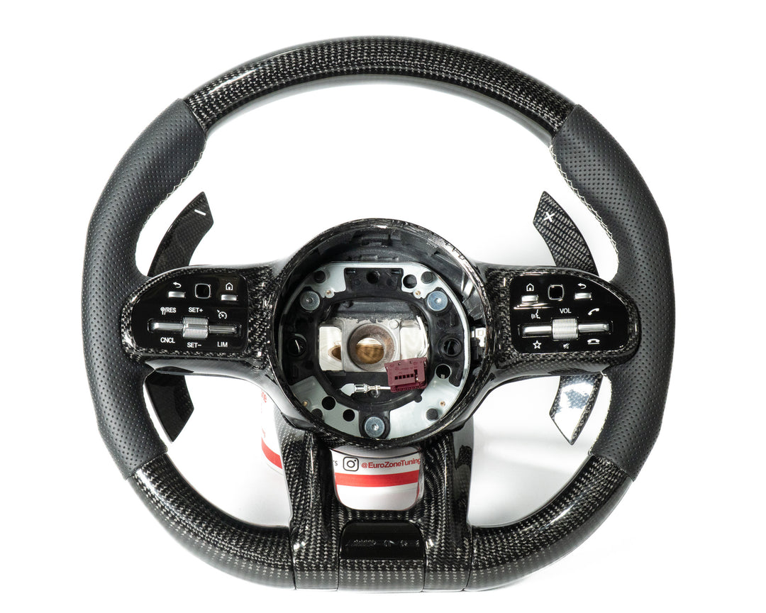 Mercedes AMG Carbon Edition Steering Wheel – Clearance Pre-Built (2019-2022 Models)
