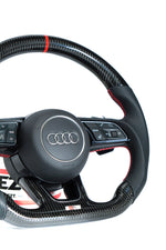 Load image into Gallery viewer, In-Stock EZT Signature Wheel – Audi B9 Flat Bottom Heated