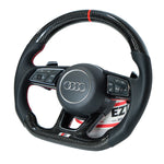 Load image into Gallery viewer, In-Stock EZT Signature Wheel – Audi B9 Flat Bottom Heated