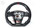 Load image into Gallery viewer, In Stock EZT Steering Wheel – Mercedes W205 AMG – Gloss Carbon + Perforated Leather