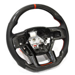 Load image into Gallery viewer, F150 Gen 13 Carbon-Perforated Steering Wheel (Pre-Built)
