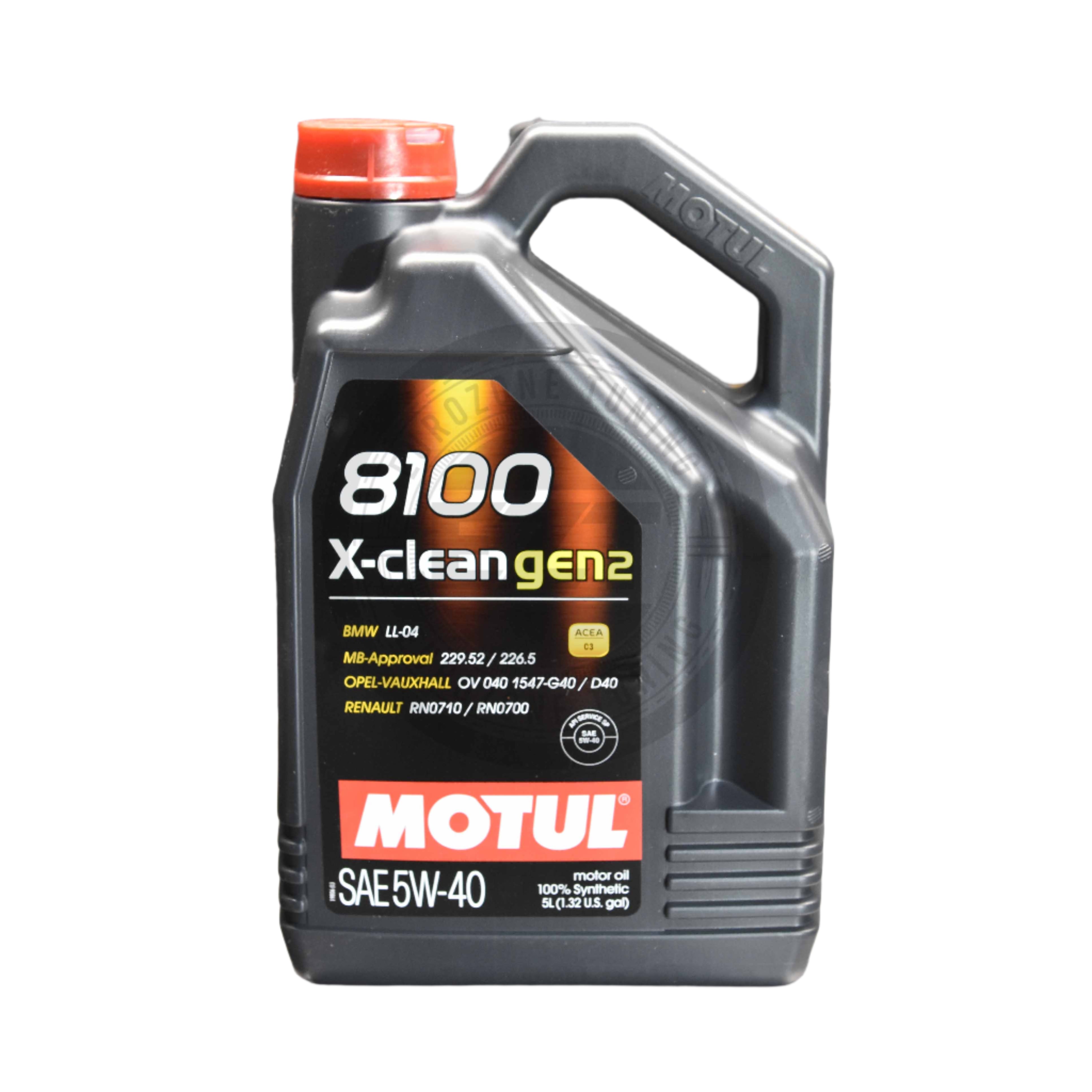 モチュール 8100 X-clean gen2 5w40 5L Amazon.com: Motul 5L Synthetic Engine Oil 8100 X-CLEAN Gen 2