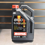 Load image into Gallery viewer, Motul 8100 X-Clean Gen2 5W-40 Synthetic Motor Oil
