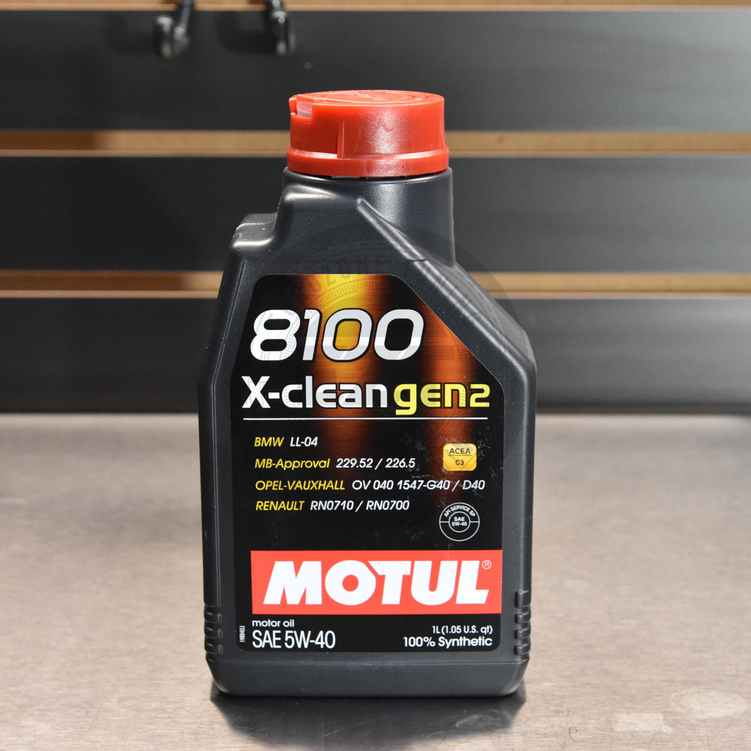 Motul 8100 X-Clean Gen2 5W-40 Synthetic Motor Oil