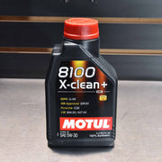Load image into Gallery viewer, Motul 8100 X-Clean+ 5W-30 Synthetic Motor Oil